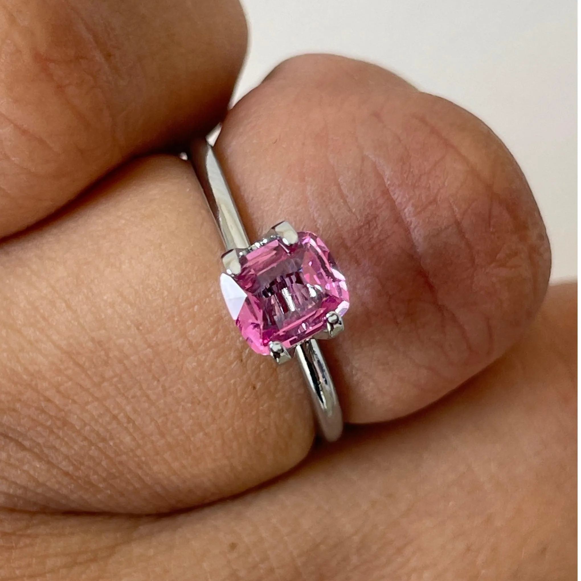 1.08 crt ceylon Pink Sapphire for pink sapphire ring, Loose Stone