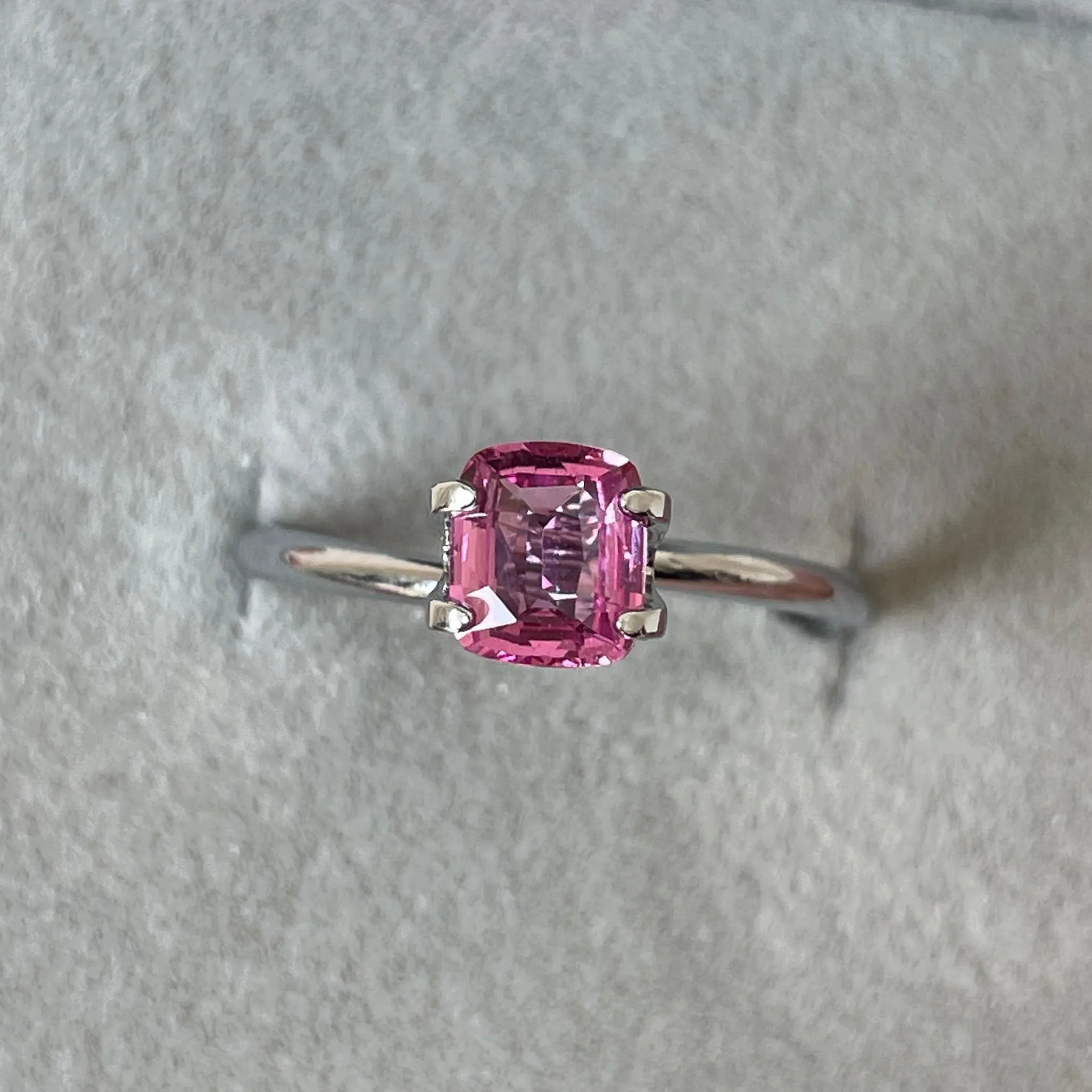 1.08 crt ceylon Pink Sapphire for pink sapphire ring, Loose Stone