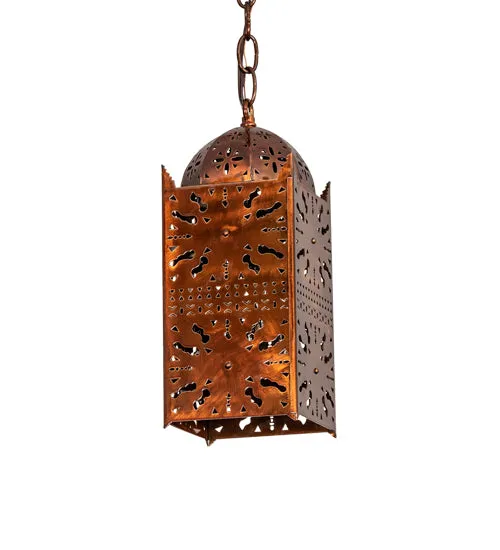 10"Sq Moroccan Mini Pendant