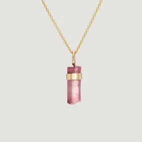 14k Little Cosmos Crystal Necklace