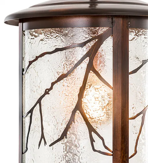 14"W Fulton Branches Lodge Outdoor Pendant