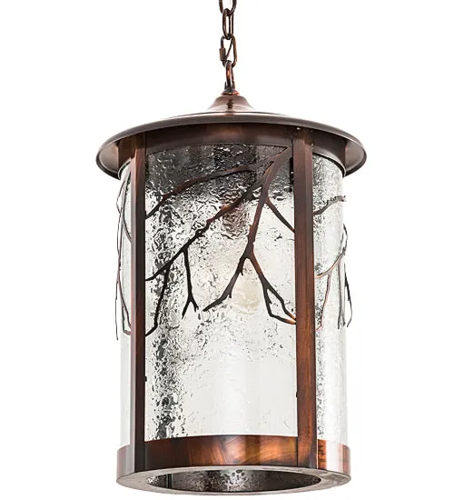 14"W Fulton Branches Lodge Outdoor Pendant