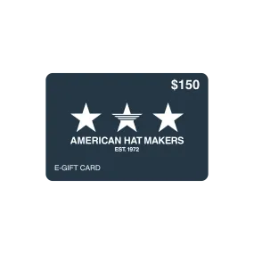 $150 American Hat Makers E-Gift Card