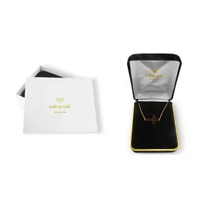 1.7 Carat 14K Solid Rose Gold Cross Bracelet Natural Garnet