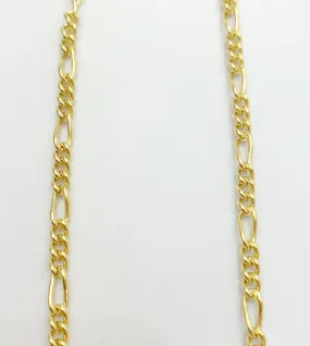 20” 14k Gold Filled Figaro Chain 2.5mm