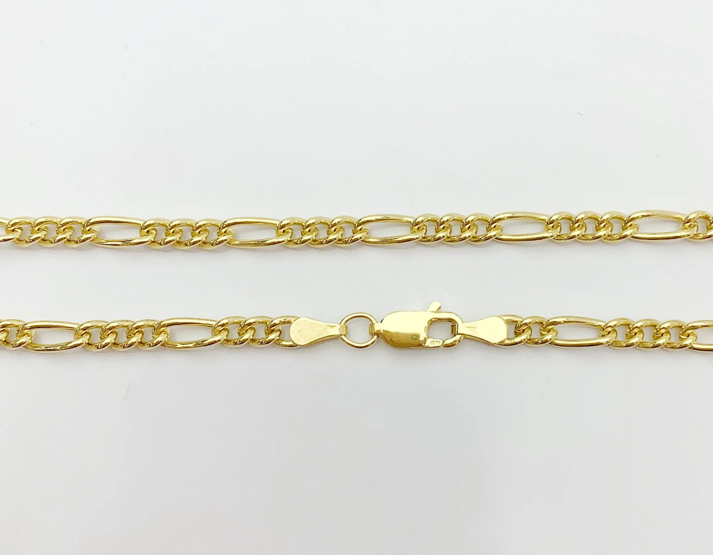 20” 14k Gold Filled Figaro Chain 2.5mm