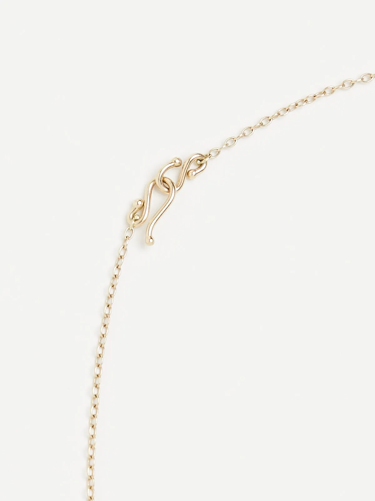 22" Multi Cluster Hand Cut Crystal "Bubble" Necklace on 18k Yellow Gold