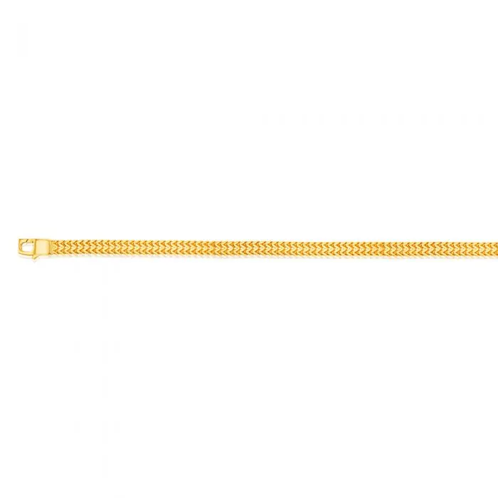 9ct Yellow Gold Fancy 19.10cm Bracelet