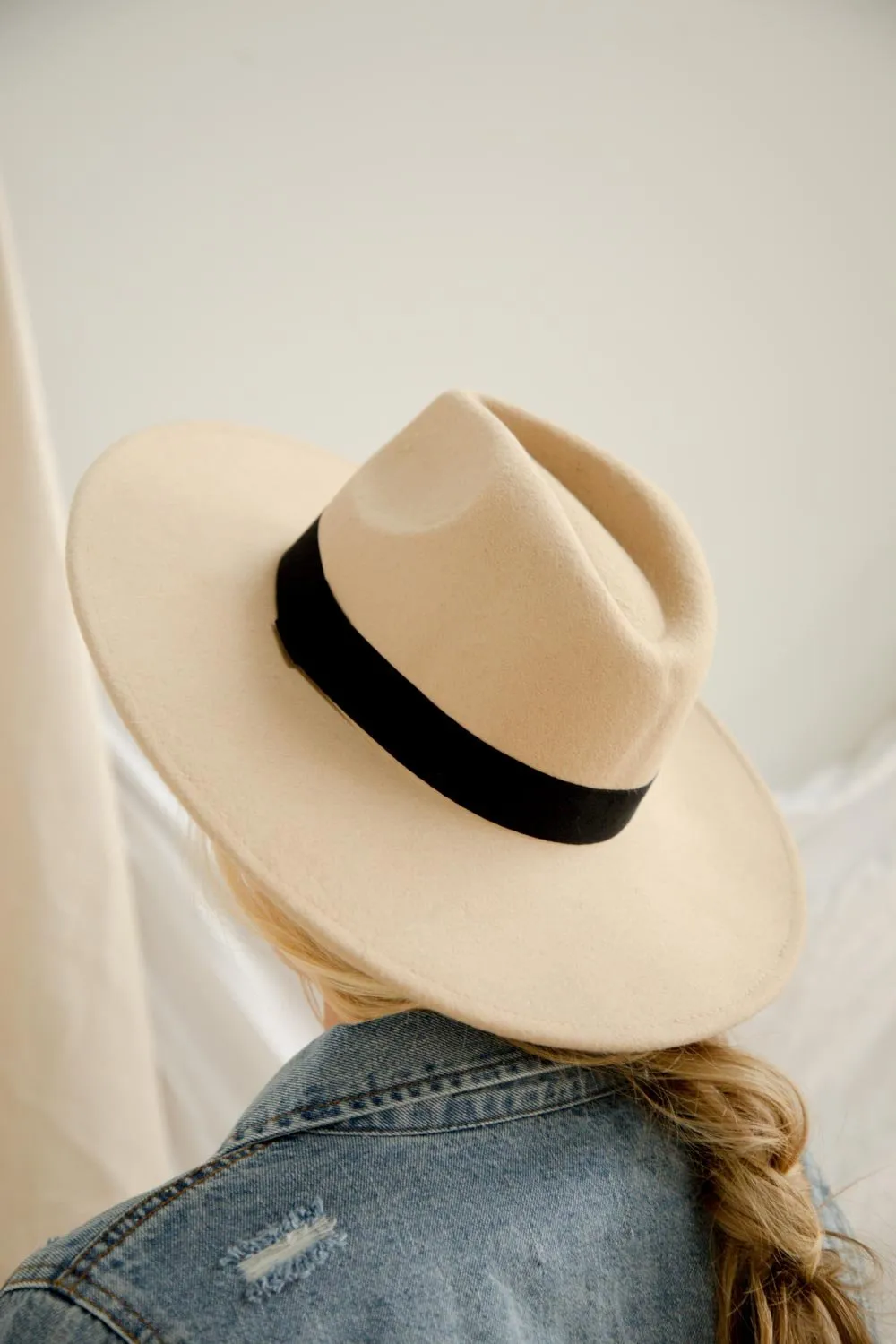 Ada Panama Hat in Beige