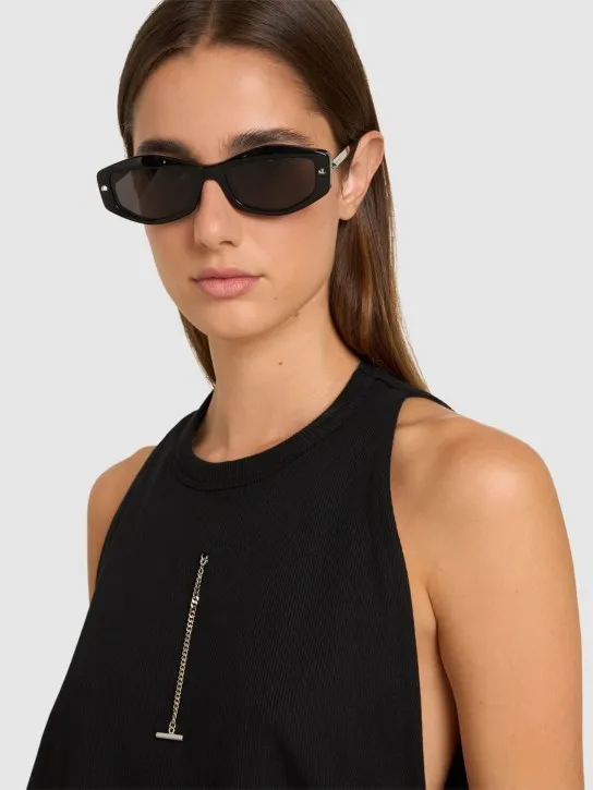 Alexander McQueen   AM0482S acetate sunglasses 