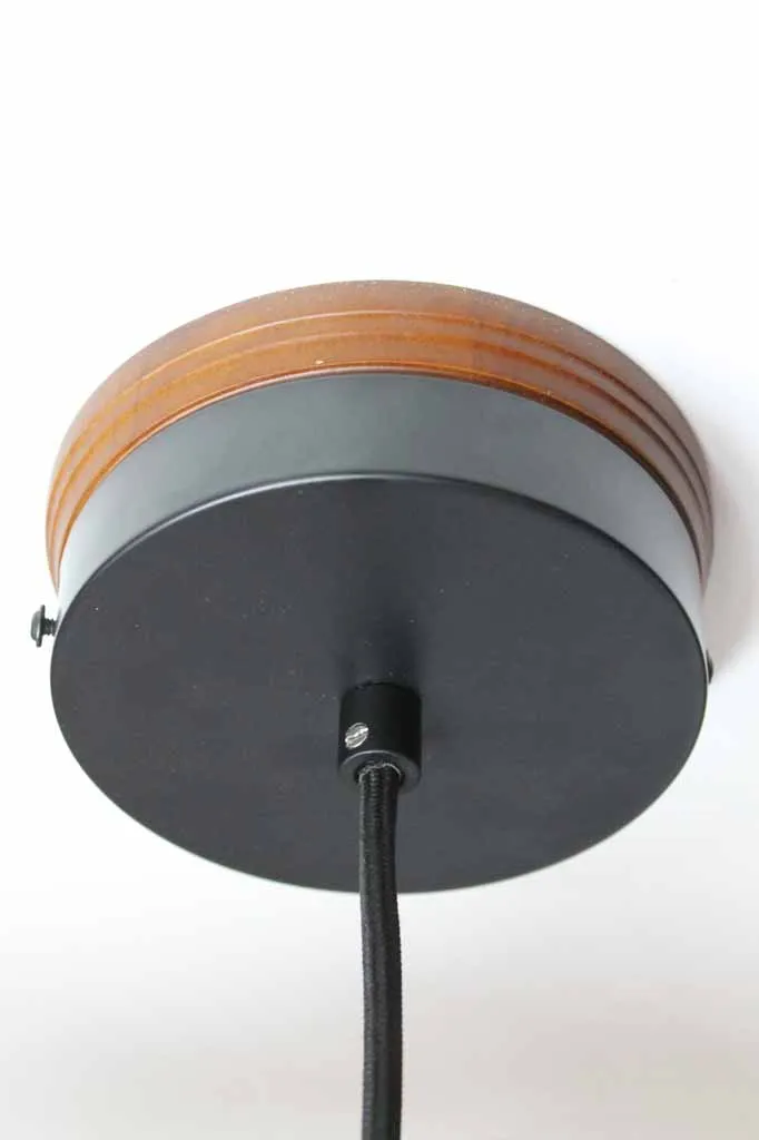 Anchorage Caged Bunker Pendant Light