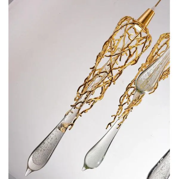 Aurum Cristallum Pendant Light by Gloss (SR6002/1P)