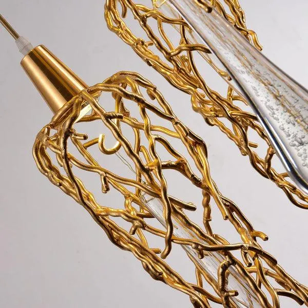 Aurum Cristallum Pendant Light by Gloss (SR6002/1P)