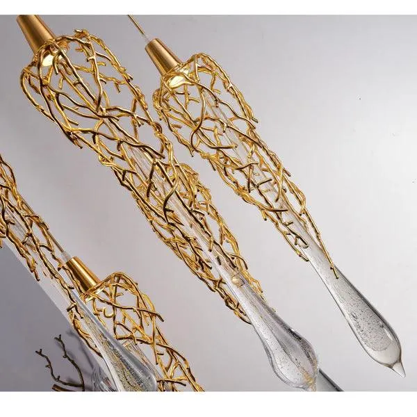 Aurum Cristallum Pendant Light by Gloss (SR6002/1P)