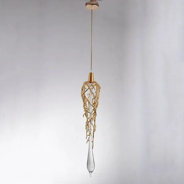 Aurum Cristallum Pendant Light by Gloss (SR6002/1P)