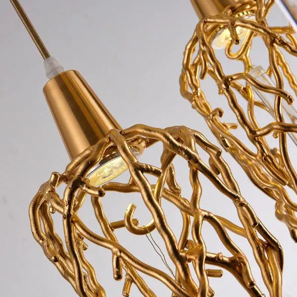 Aurum Cristallum Pendant Light by Gloss (SR6002/1P)