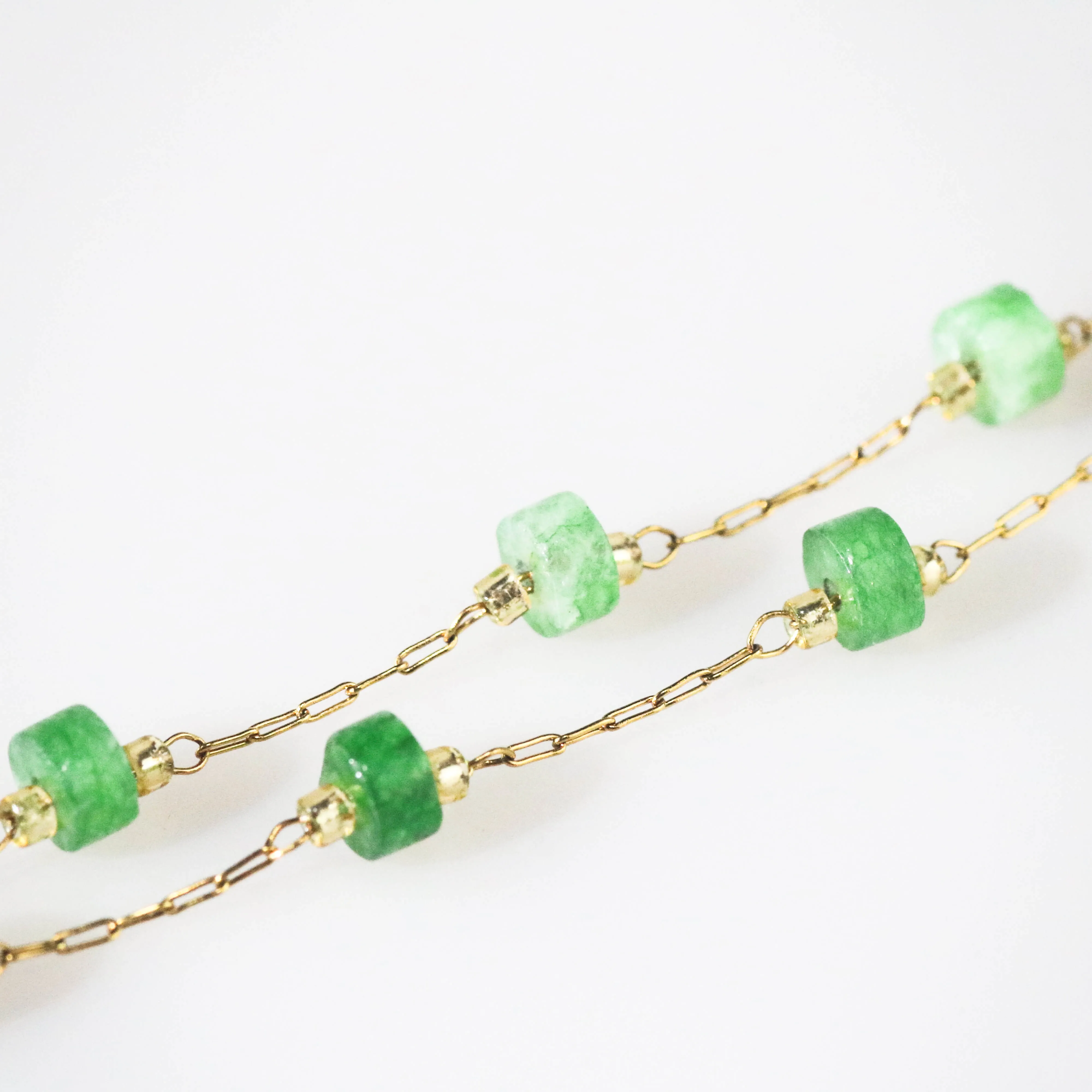 Aventurine Chain Bracelet