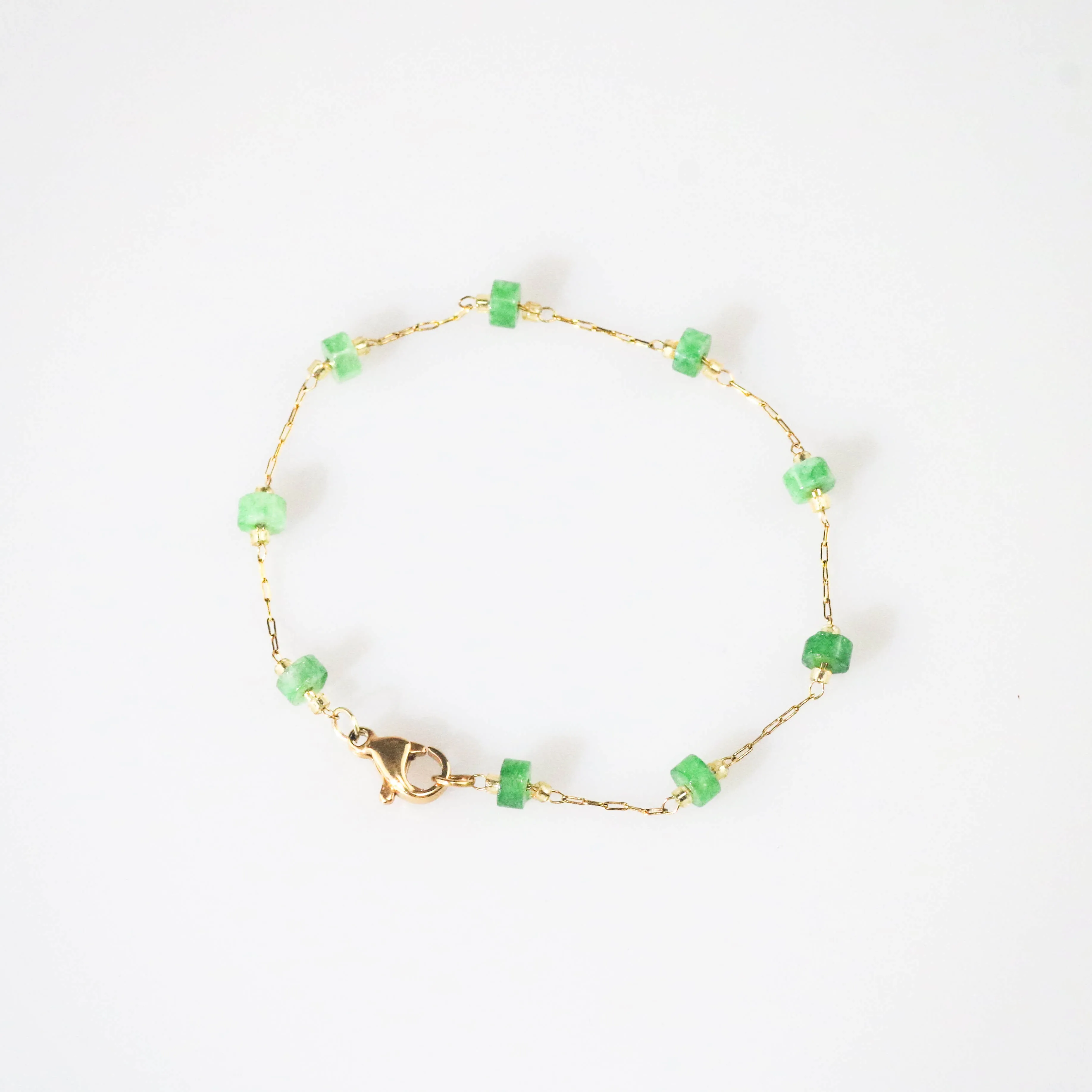 Aventurine Chain Bracelet