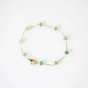 Aventurine Chain Bracelet