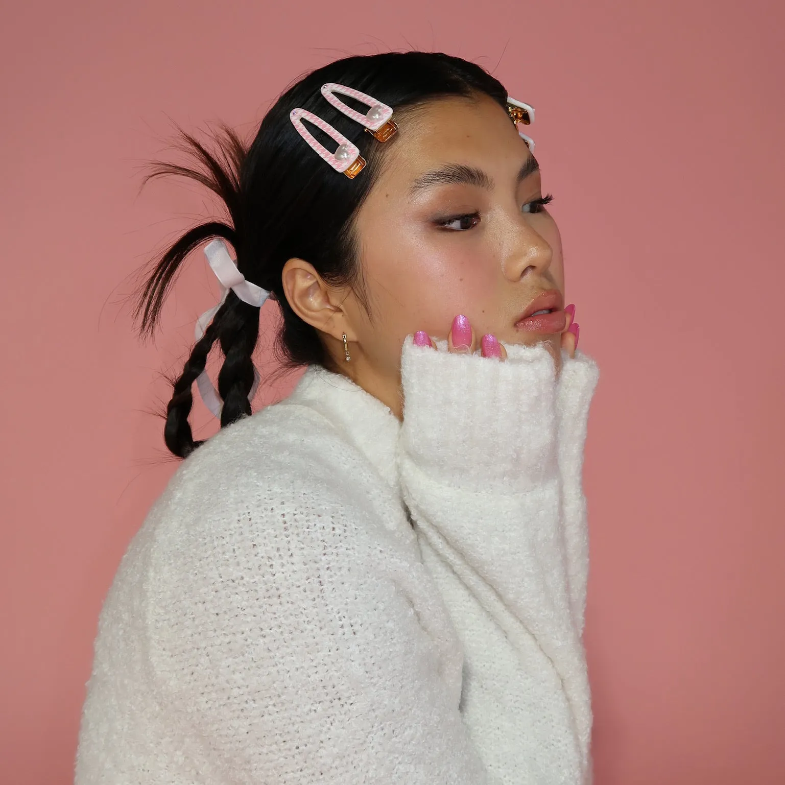 Barrette Set in Bundle Up
