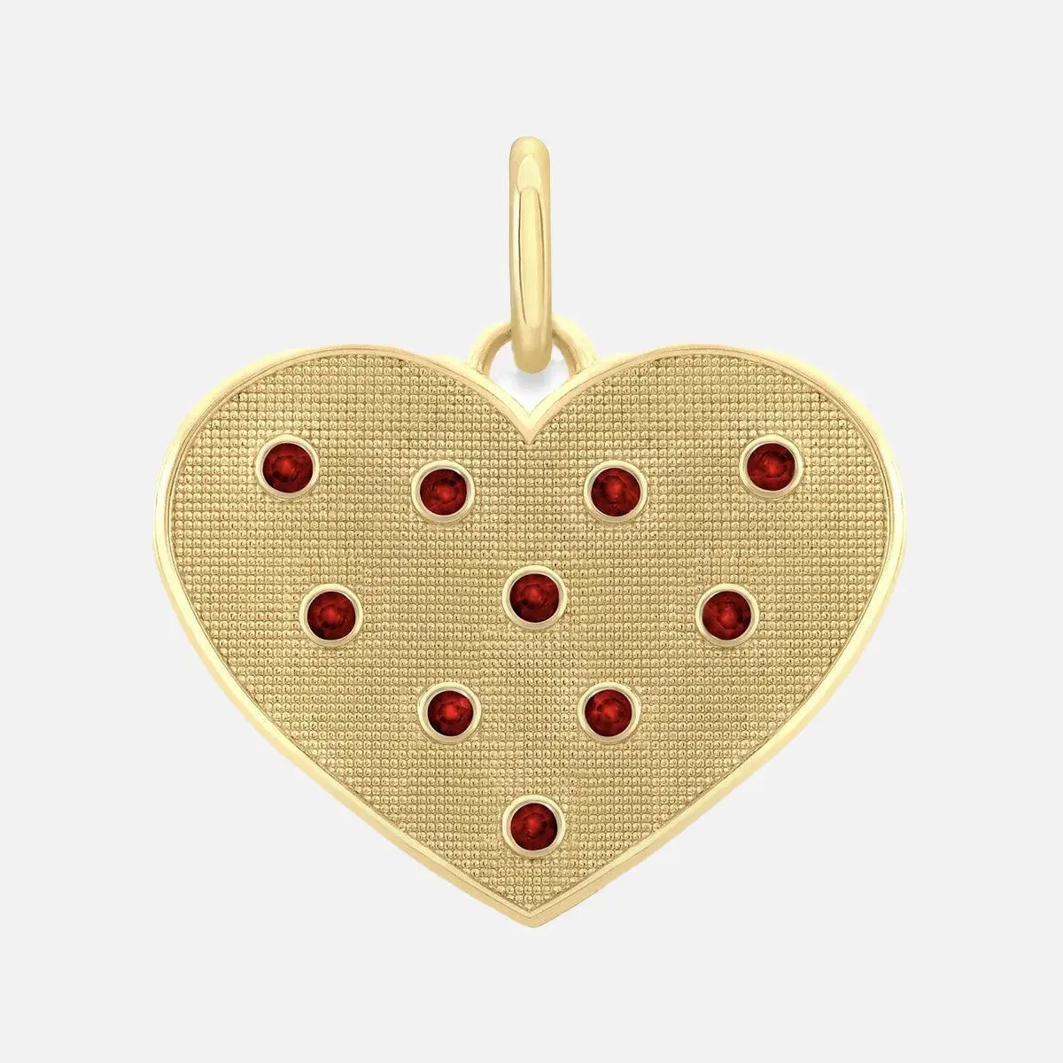 Birthstone Heart Pendant