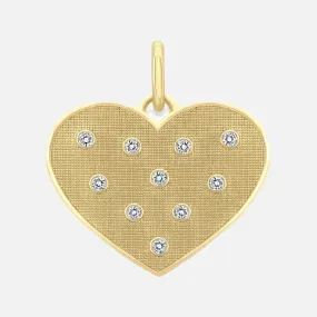 Birthstone Heart Pendant