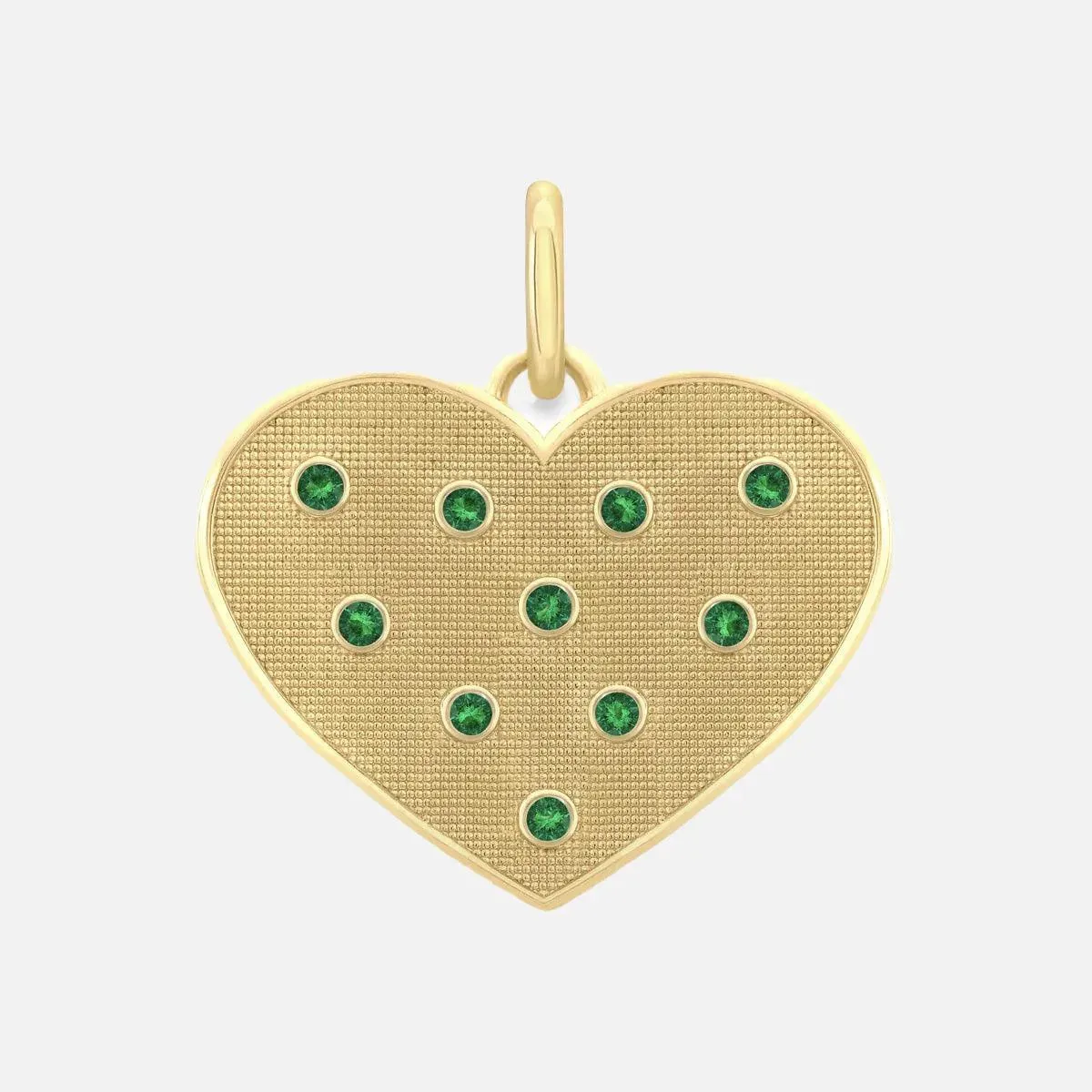 Birthstone Heart Pendant