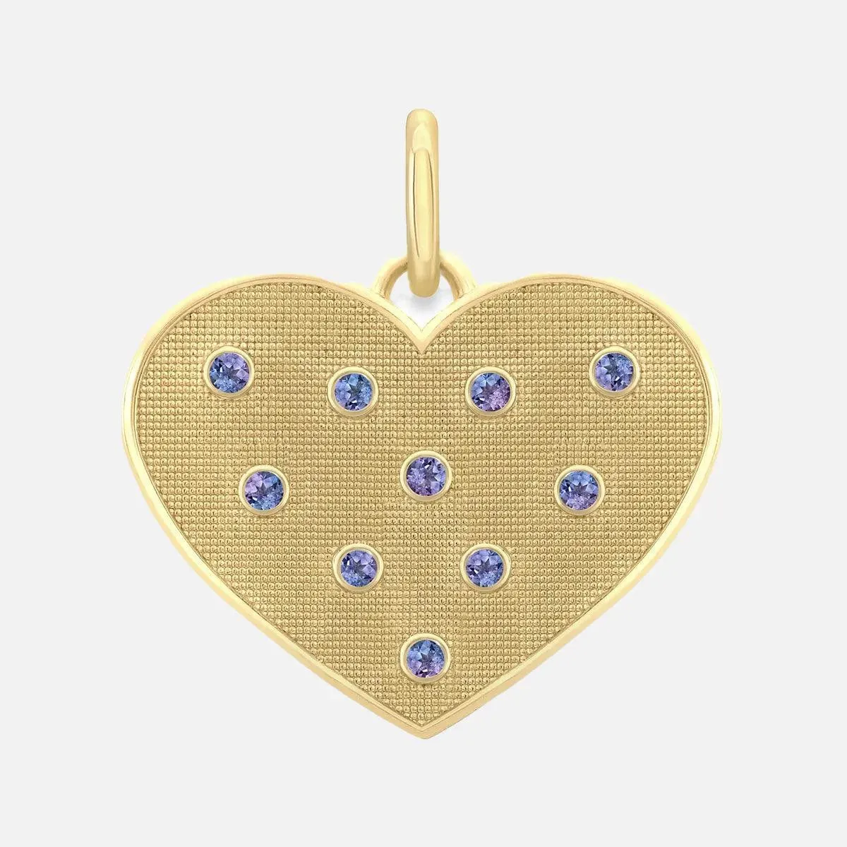 Birthstone Heart Pendant