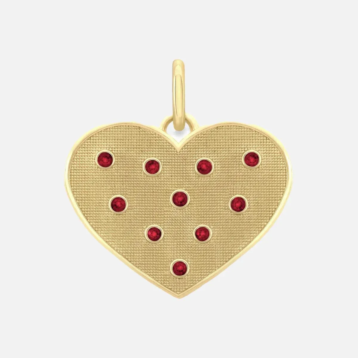 Birthstone Heart Pendant