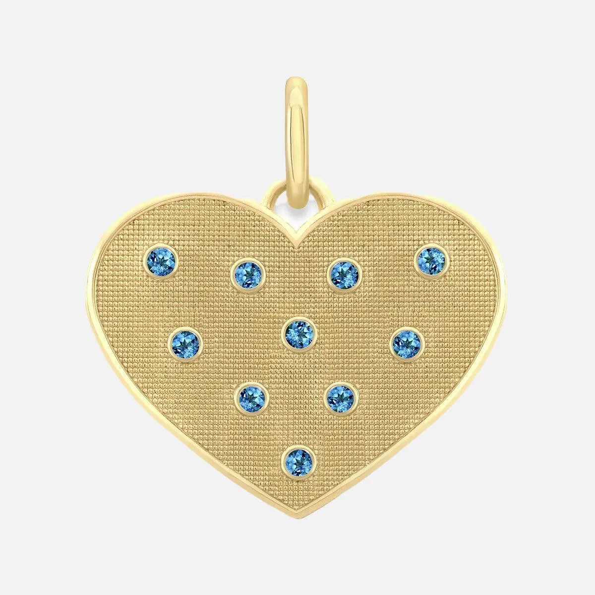 Birthstone Heart Pendant