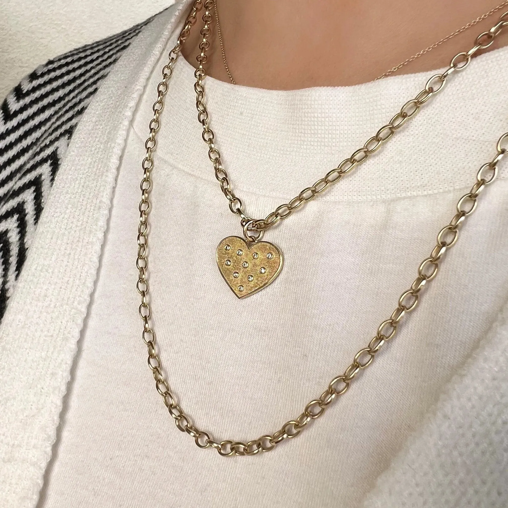 Birthstone Heart Pendant