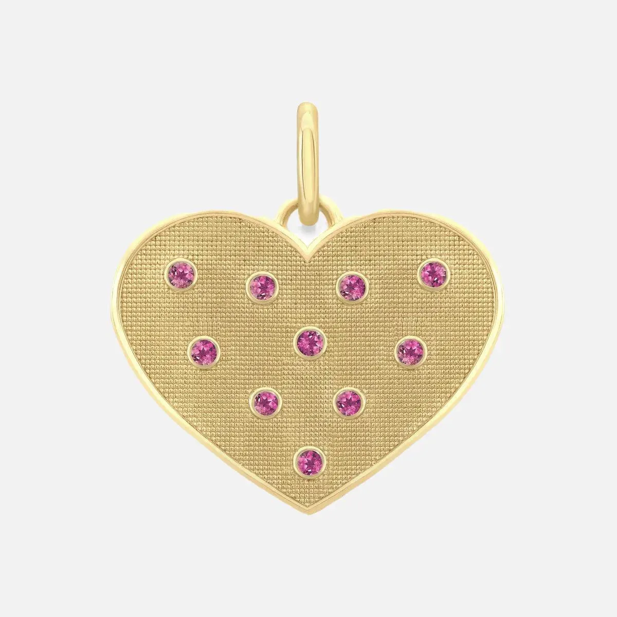 Birthstone Heart Pendant