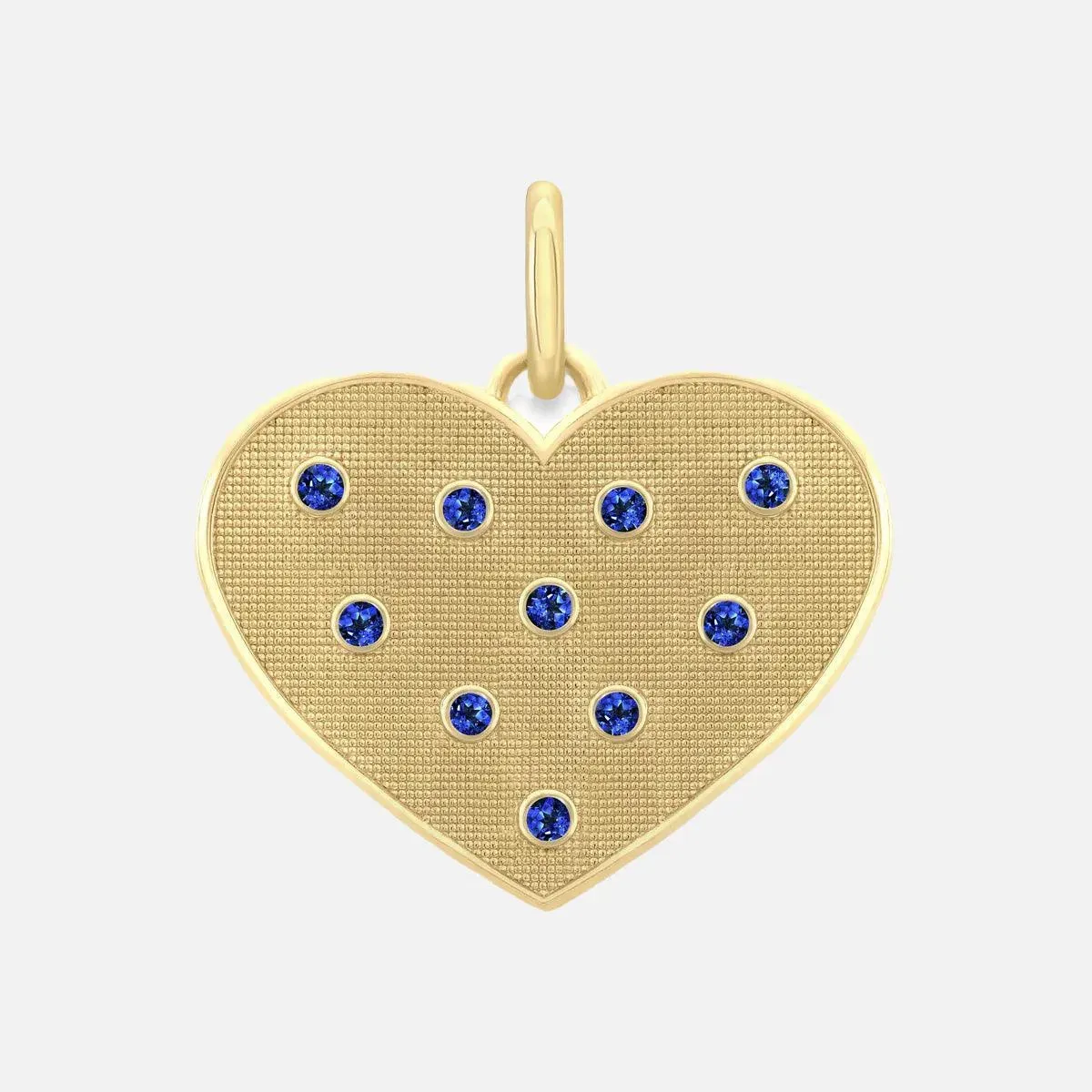 Birthstone Heart Pendant