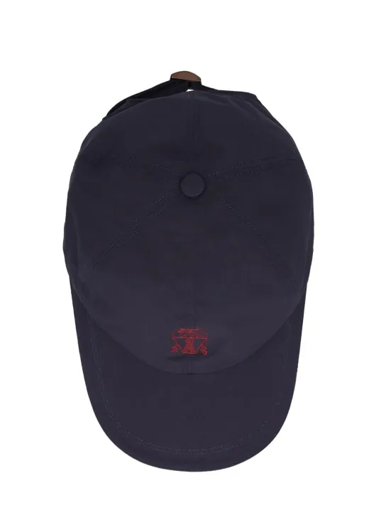 Brunello Cucinelli   Embroidered logo baseball hat 