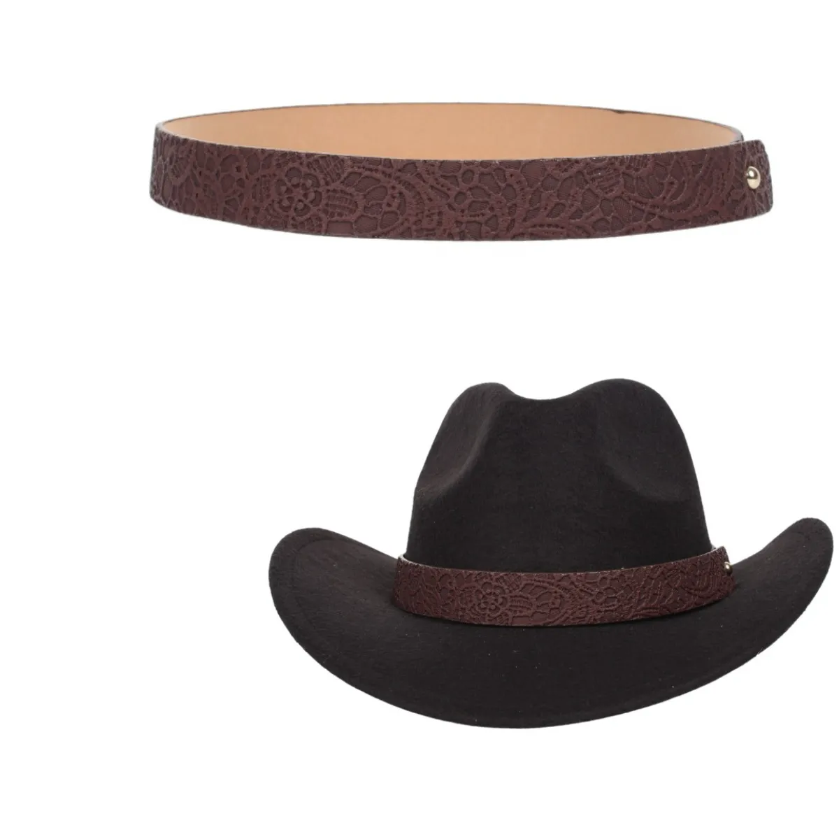 Chic Essence Leather Hat Bands