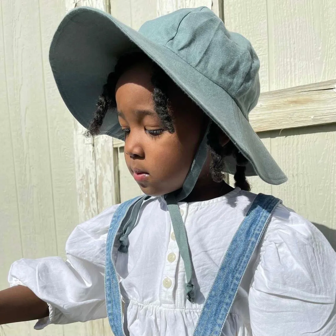 Child’s Linen Sun Hat | Slate