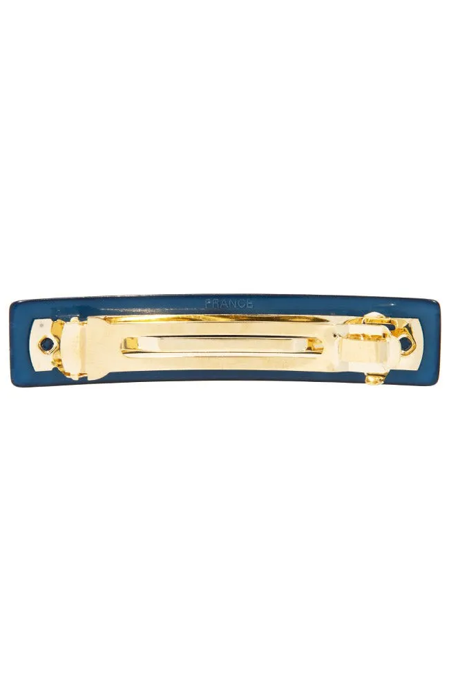 Classic Rectangle Barrette - Opale