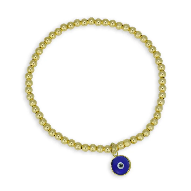 Delaney Evil Eye Bead Bracelet