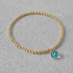 Delaney Evil Eye Bead Bracelet