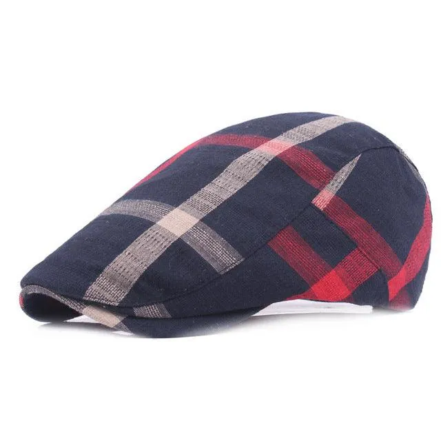 Denim Vintage Beret Hats | Women's Winter Beret Hat | Unisex Adjustable Caps