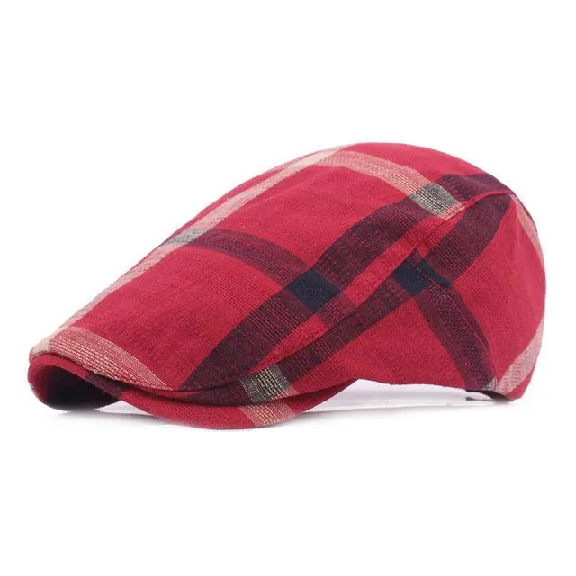 Denim Vintage Beret Hats | Women's Winter Beret Hat | Unisex Adjustable Caps