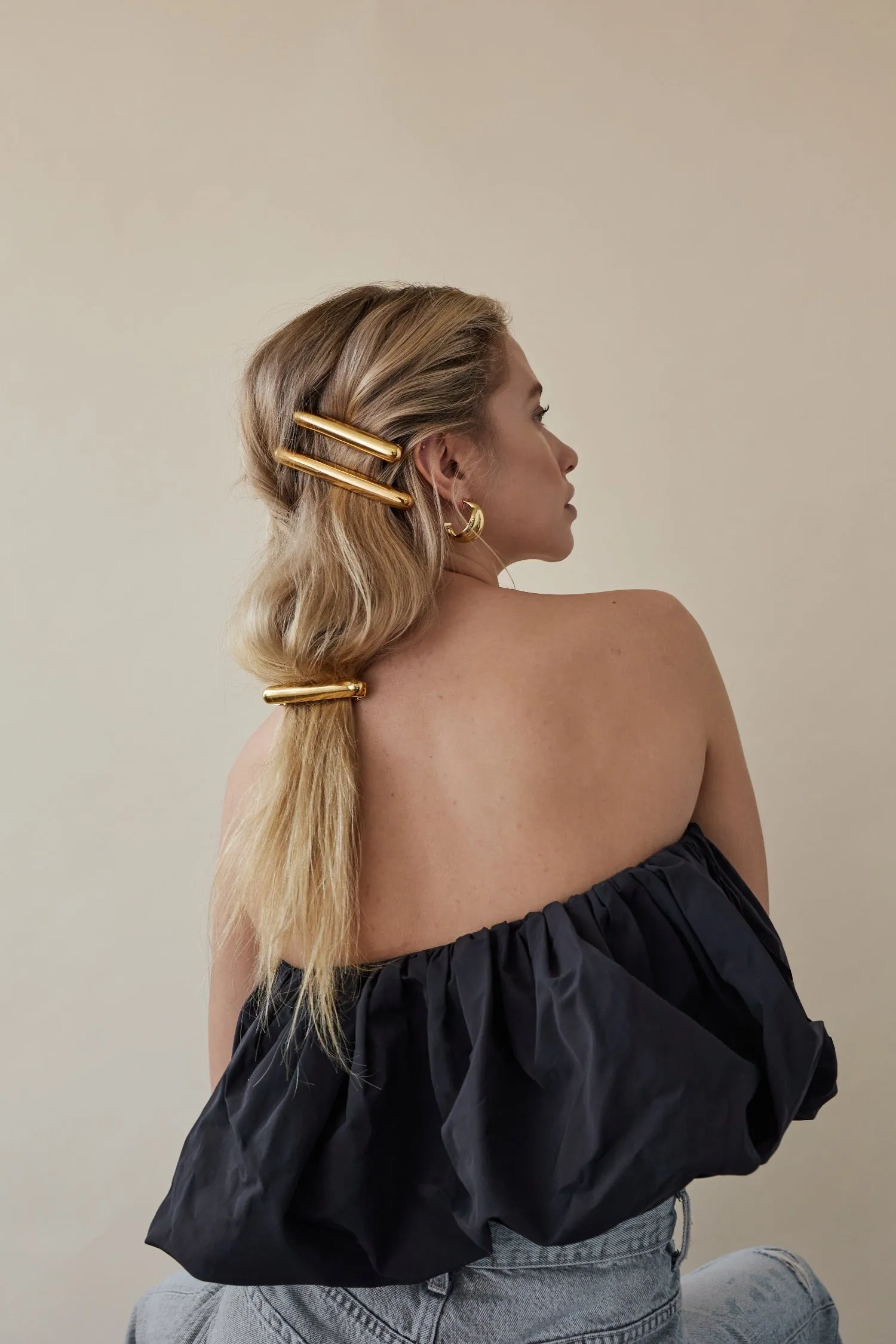 Elongated Bar Barrette