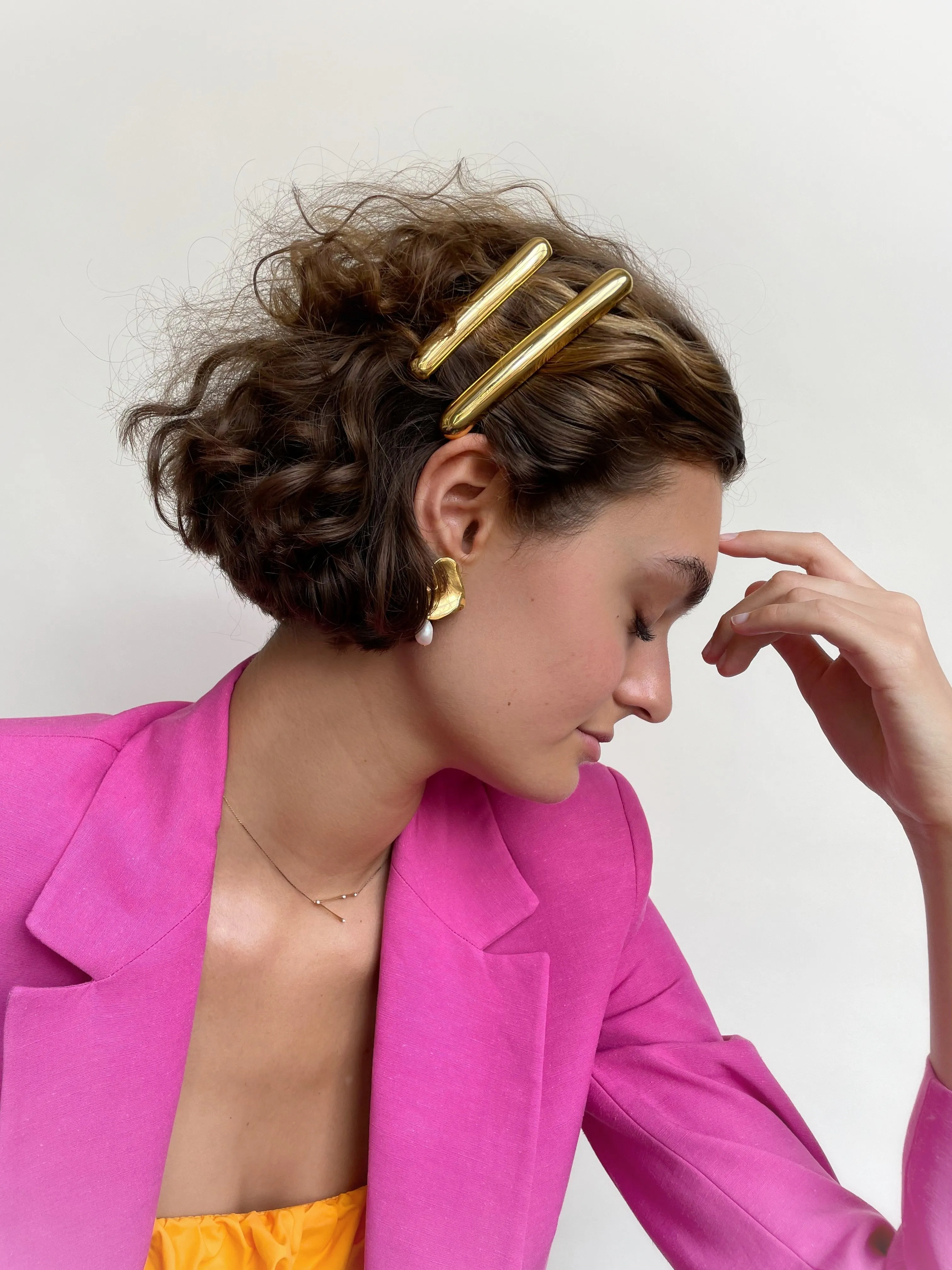 Elongated Bar Barrette