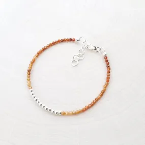 Essential Energy Bracelet - Hessonite Garnet