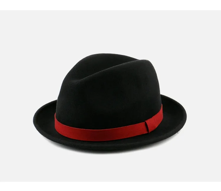 Fez Vintage Large Hemming Wool Men's Hat