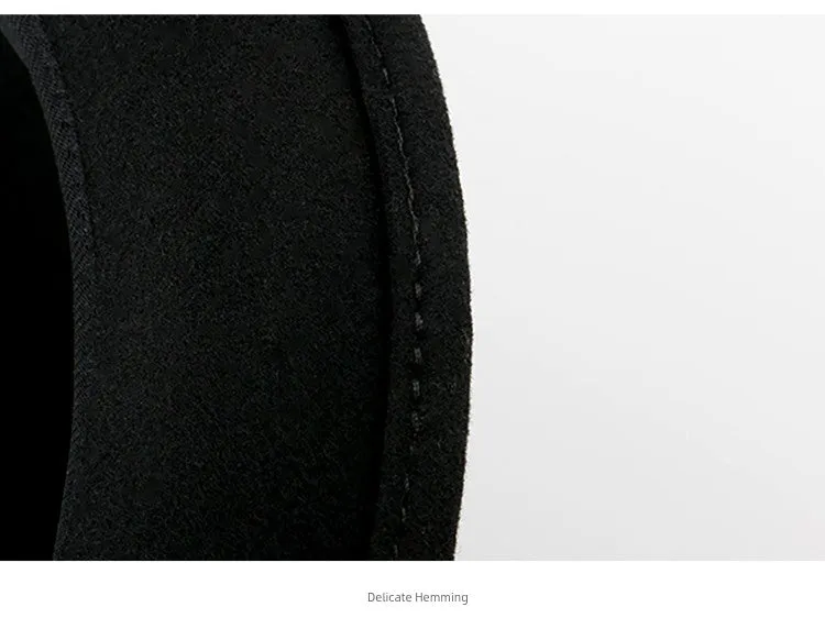 Fez Vintage Large Hemming Wool Men's Hat
