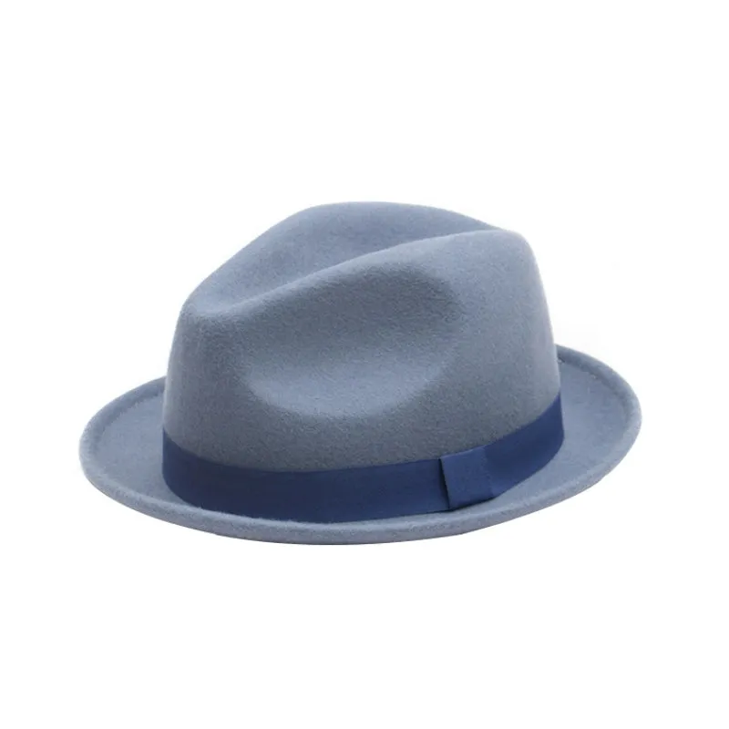 Fez Vintage Large Hemming Wool Men's Hat
