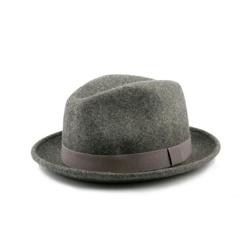 Fez Vintage Large Hemming Wool Men's Hat