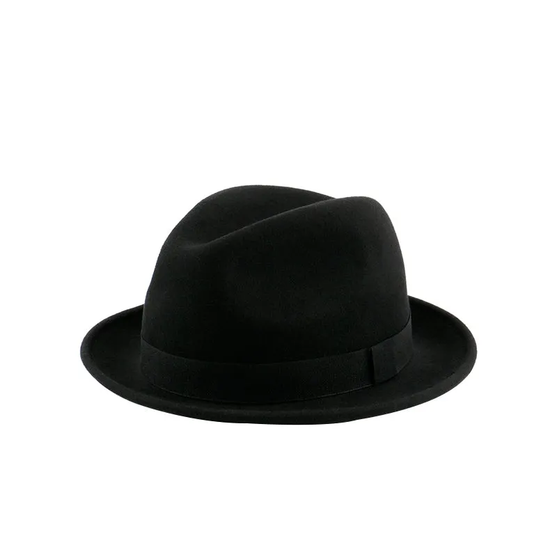 Fez Vintage Large Hemming Wool Men's Hat