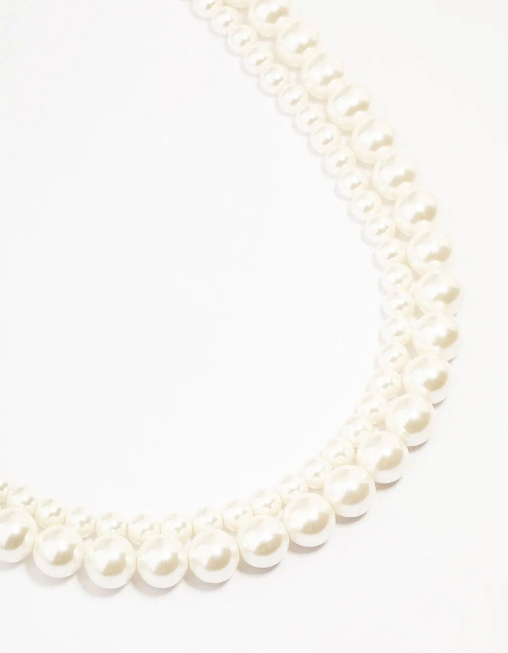 Freshwater Pearl Strand Real Gold Plated Necklace